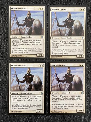 Phalanx Leader x4 Theros Uncommon NM MTG Magic The Gathering