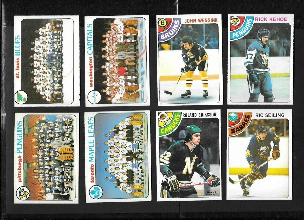 NHL O-Pee-Chee カード 1978年 NHL O-Pee-Chee カード 1978年