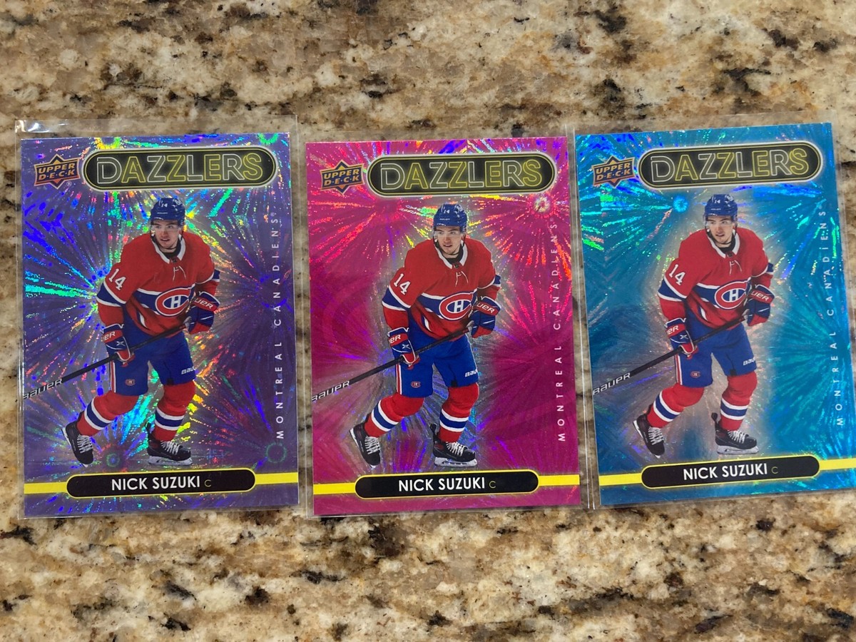 Nick Suzuki DZ-26 2021-22 Purple Pink Blue Dazzlers | eBay