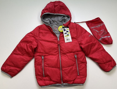 DAUNENJACKE  Hawke&Co. Größe 98-104 rot Winterjacke USA