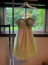 Mac Duggal Couture 4225 Mint Lilac Cocktail Baby Doll Dress sz 2 NWT SALE!
