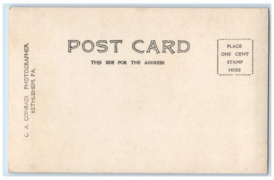 c1910's In The Glen Conradi Buck Hill Falls Pennsylvania PA RPPC Photo Postcard - Image 2 of 2