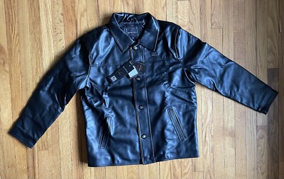 Bottega Italia Venezia Luxurious Collection Mens Black Leather