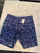 Peter Millar Crown Sport Camo Performance Shorts Men  s 34 NWT Retail 115 