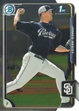 2015 Bowman Chrome Prospects #BCP60 James Needy San Diego Padres