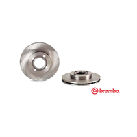 Paar Vorderbremsscheiben Audi 80 - 90 - 100 Brembo FÜR 431615301A