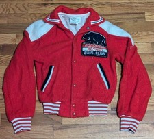 Vtg Edmonton Keyano Swim Club Jacket - Youth 16 - Harv-al Canada Letterman Coat