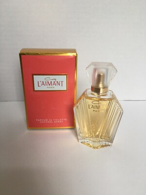 L'Aimant By Coty Parfum De Toilette Spray 1.7 oz/50 ml NIB Rare Find