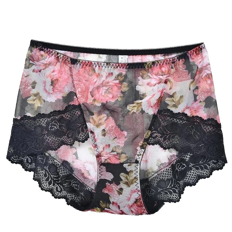 Bragas Floral de Poliéster para Mujer