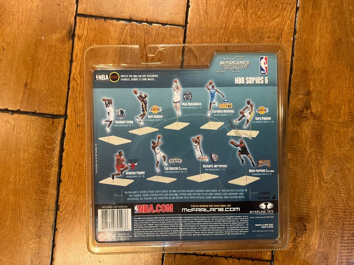 2002 McFarlane Sportspicks RICHARD JEFFERSON NETS Figure SERIES 6