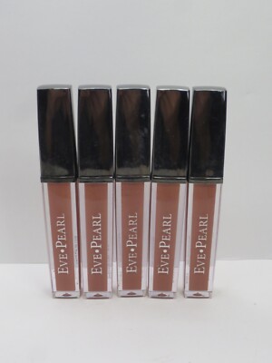 EVE PEARL SHEER NUDES LIP GLOSS SEE THROUGH 0.11 OZ (LOT OF 5)