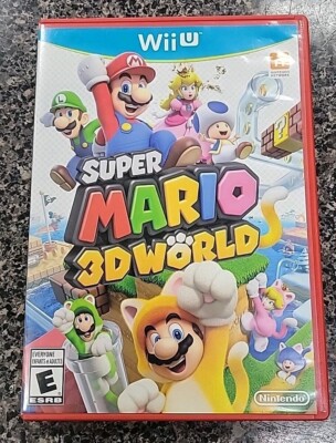 Super Mario 3D World (Nintendo Wii U, 2013) USA SELLER FREE SHIPPING 