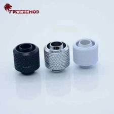 FREEZEMOD 2/5 pcs Brass Fitting G1/4'' External Thread For 10X16mm PVC Soft Tube