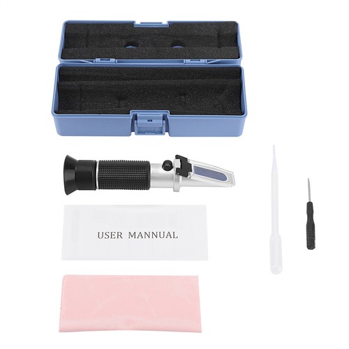 Brix Refractometer 0~32% Food Sugar Fruit Juice Wine Beer Beverages Tester PF - Picture 7 of 12