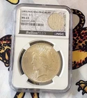 1925 Peace Silver Dollar MS 64 NGC Original Bag Fragment