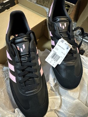 adidas Samba Messi JP7845 Black Pink Inter Miami CF Men's Sneaker