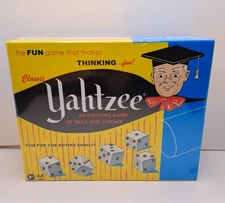 Yahtzee Classic Dice Game Family Game Night Kids 8 to Adults