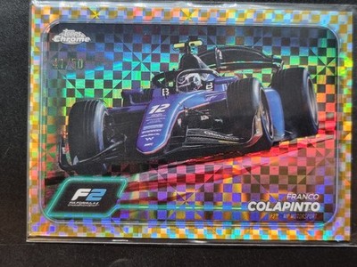 Franco Colapinto 2024 Topps Chrome Formula 1 #96  GOLD Checker Flag  /50  #95748