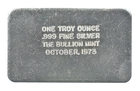 1 Troy Oz Silver Bar The Bullion Mint 1973 *5339