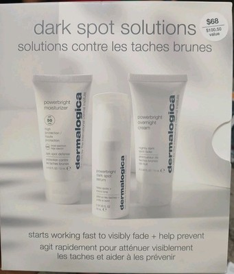 Dermalogica Dark Spot Solutions Value Box 3 Skin Care Products New Sealed