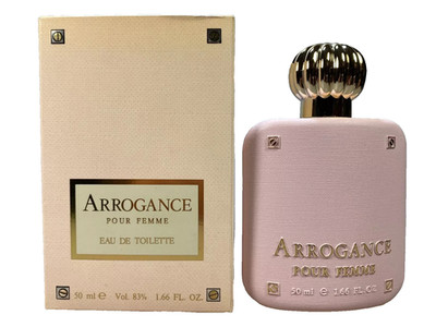 Arrogance pour Femme Eau de Toilette EdT Splash 50ml Vintage-