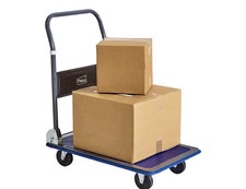 Neo Heavy Duty Aluminium Folding Sack Trolley Hand Truck Barrow Transport Wheels