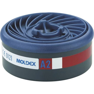 Moldex 920001 EasyLock Filtro De Gas A2 Para Máscaras 7000/9000 8 Piezas - Imagen 1 de 2