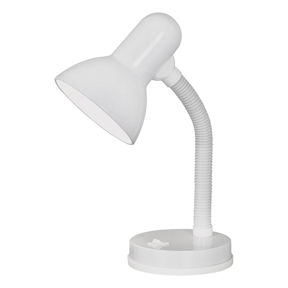 Eglo Lynton Lampada da tavolo vintage a 1 luce, stile industriale, retrò, lampada da comodino colore grigio cemento, lampada con interruttore, attacco E27, H 27 cm