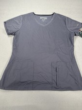 Women's Gray Grey's Anatomy Scrub Top in Size Large NWT 