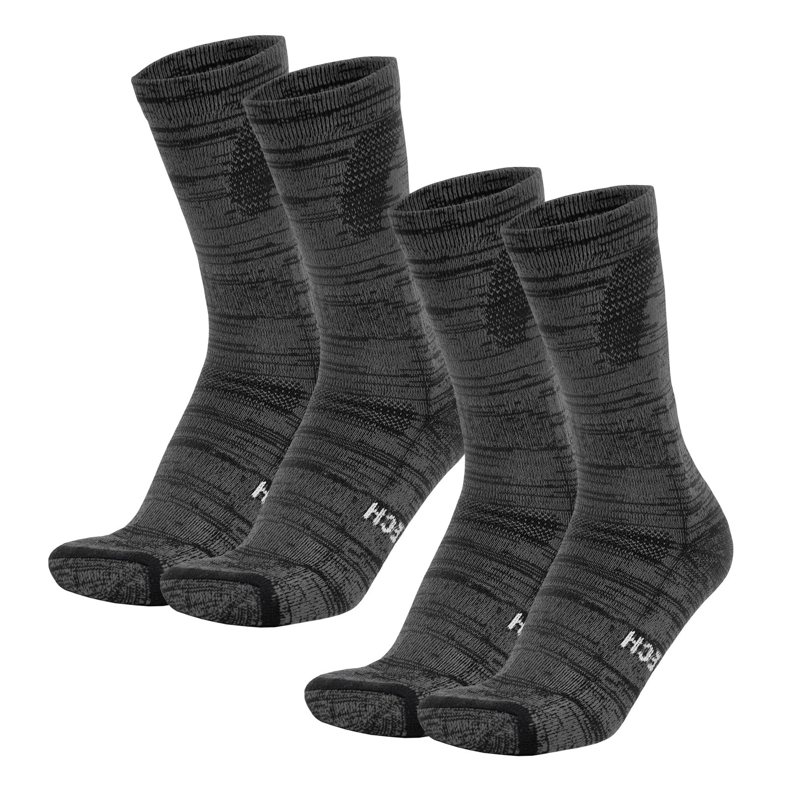 Merino Wool Socks for Women And Men - Merino Wool Hiking Socks Crew Style (Bl...
