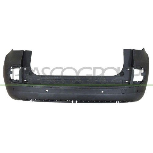 Pare-chocs arrière Prasco FT0401061 pour Fiat en ABS noir haute résistance