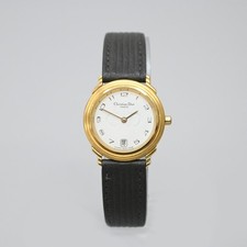 Christian Dior 48.122.3 Watches 14055 leather Women whiteDial
