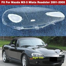 Right Headlight Lens Cover Mask Glue For Mazda Mx-5 Miata Roadster 2001-2005 Right Headlight Lens Cover Mask Glue For Mazda Mx-5 Miata Roadster 2001-2005