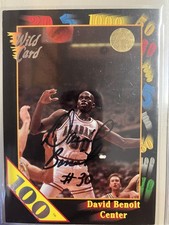 Alabama Basketball David Benoit Signed card 