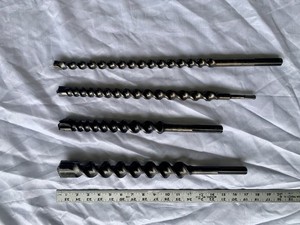 4 HILTI BOSCH SDS MAX PLUS ROTARY HAMMER DRILL BITS 1.5” 1.25”, 1”, 7/8”