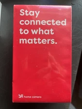 YI Wi-Fi Indoor Camera 720p 87002 New Sealed 111 Wide Angle Lens Night Vision