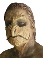 Reptilmaske Zum Ankleben - Mit Der Reptilmaske Zum Ankleben Wirst Du Im