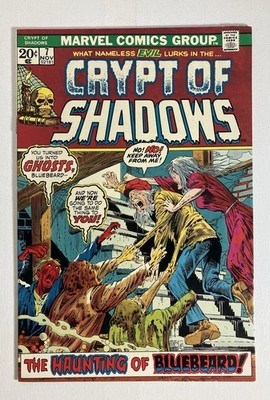 Crypt Of Shadows #7 (1973) - Bronze-Age Horror! - The Haunting Of Bluebeard!