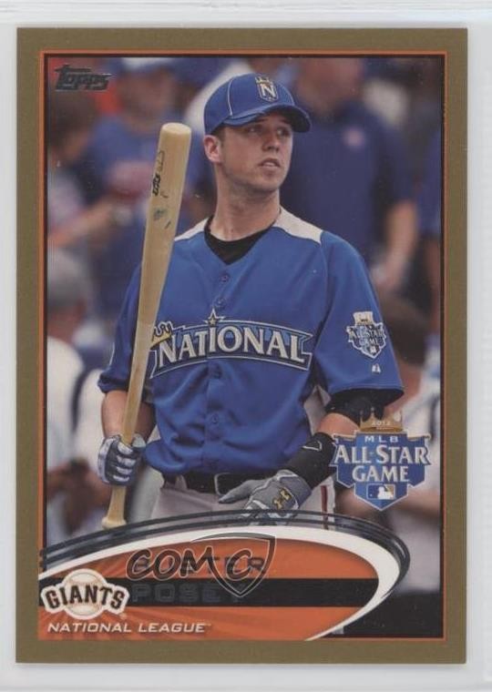 2012 Topps Update All-Star Gold 849/2012 Buster Posey #US21 5iu
