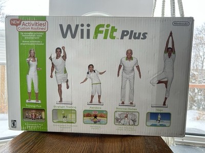 Nintendo Wii Fit Plus Balance Board with Box And Game