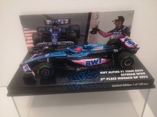 3RD MONACO GP 2023 E. OCON MINICHAMPS 1/43 - ALPINE A523 - FORMULE 1 F1 Podium 