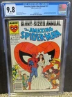 AMAZING SPIDER-MAN ANNUAL #21 CGC 9.8, PETER & MARY JANE WED! Two covers exist