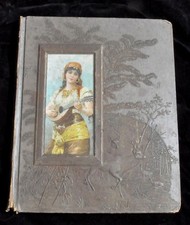 34 Pages, Trade Cards, Die-Cut, Scrap, Victorian Scrapbook