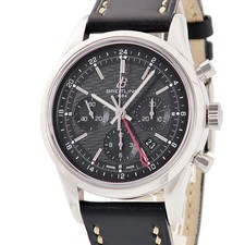BREITLING Transocean Chronograph GMT AB045112/BC67 Men's Automatic 43mm #HD395