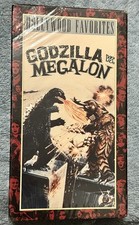 Brand New Godzilla vs. Megalon VHS, 1993 Burbank Video - Sealed