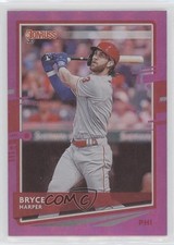2020 Panini Donruss Holo Pink Bryce Harper (Base) #193 00jz