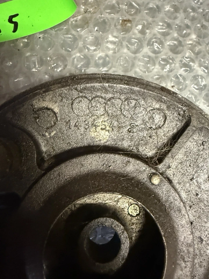 DKW Bremsankerplatte 143454-2 Trommelbremse Ankerplatte Oldtimer Motorrad - Bild 2 von 3