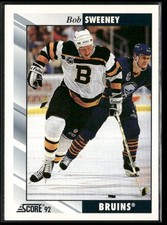 1992-93 Score #317 Bob Sweeney