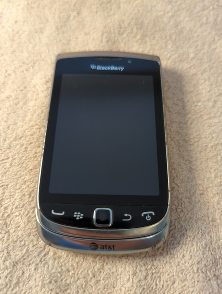 BlackBerry Torch 9810 6.2 GB Plata SmartPhone Deslizante Teclado Qwerty Probado 4