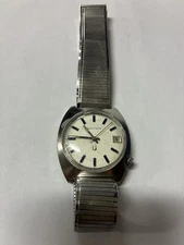 Bulova Men's Classic 218 D Stainless Steel Runs Great